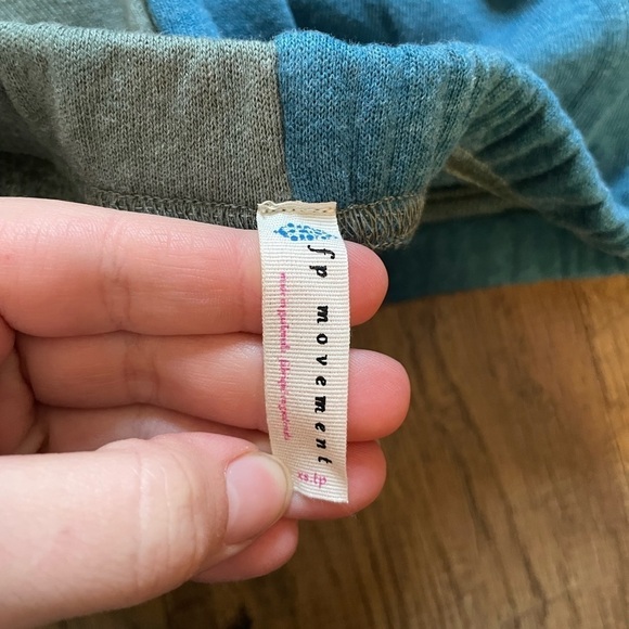 FREE PEOPLE Colorblock Sweatpants - Picture 3 of 3